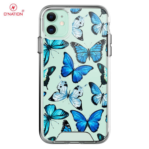 iPhone 11 Cover - O'Nation Butterfly Dreams Series - 9 Designs - Clear Phone Case - Soft Silicon Borders