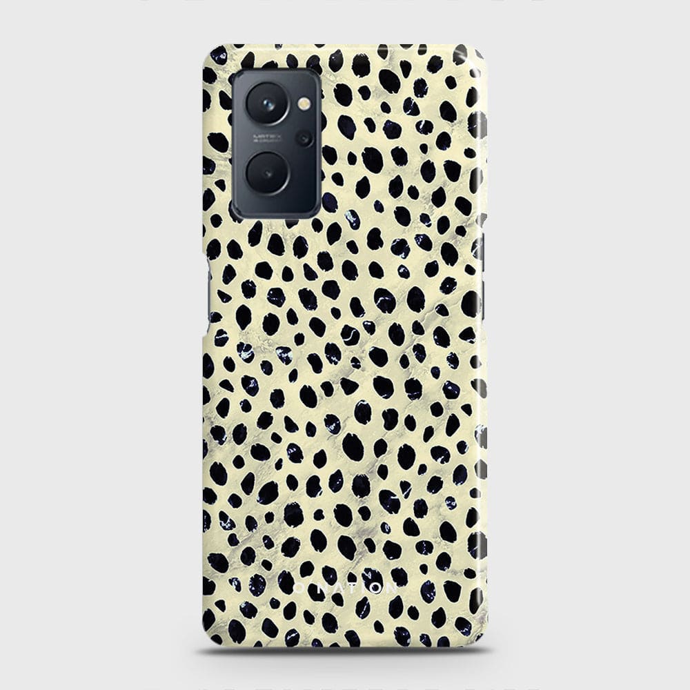 Realme 9i Cover - Bold Dots Series - Matte Finish - Snap On Hard Case with LifeTime Colors Guarantee