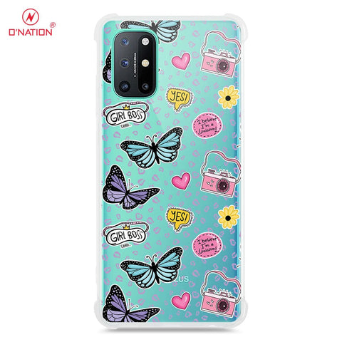 OnePlus 8T Cover - O'Nation Butterfly Dreams Series - 9 Designs - Clear Phone Case - Soft Silicon Borders