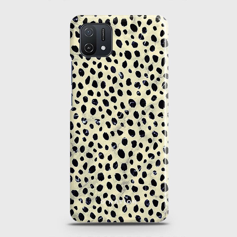 Oppo A16K Cover - Bold Dots Series - Matte Finish - Snap On Hard Case with LifeTime Colors Guarantee