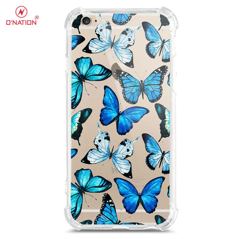 iPhone 6s Plus / 6 Plus Cover - O'Nation Butterfly Dreams Series - 9 Designs - Clear Phone Case - Soft Silicon Borders