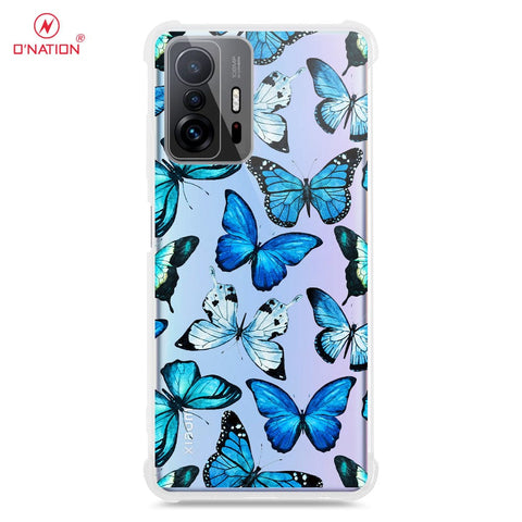 Xiaomi 11T Cover - O'Nation Butterfly Dreams Series - 9 Designs - Clear Phone Case - Soft Silicon Borders