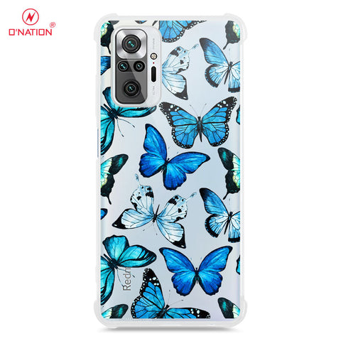 Xiaomi Redmi Note 10 Pro Max Cover - O'Nation Butterfly Dreams Series - 9 Designs - Clear Phone Case - Soft Silicon Borders