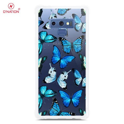 Samsung Galaxy Note 9 Cover - O'Nation Butterfly Dreams Series - 9 Designs - Clear Phone Case - Soft Silicon Borders