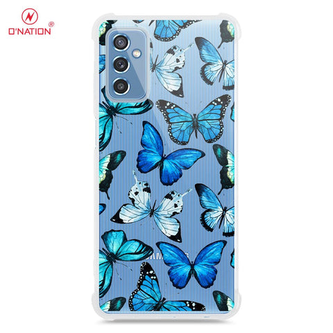 Samsung Galaxy M52 5G Cover - O'Nation Butterfly Dreams Series - 9 Designs - Clear Phone Case - Soft Silicon Borders