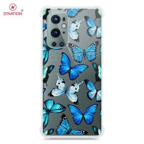 OnePlus 9 Pro Cover - O'Nation Butterfly Dreams Series - 9 Designs - Clear Phone Case - Soft Silicon Borders