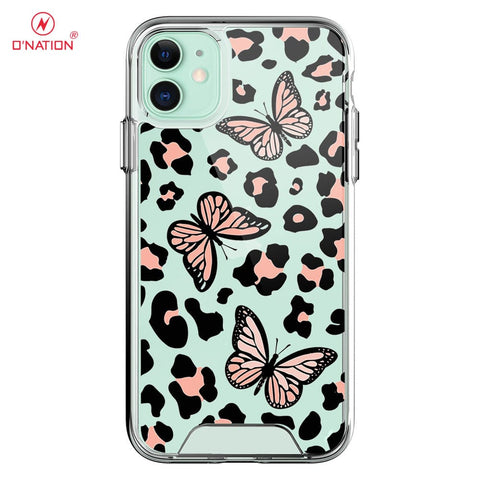 iPhone 11 Cover - O'Nation Butterfly Dreams Series - 9 Designs - Clear Phone Case - Soft Silicon Borders