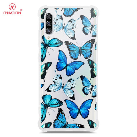 Samsung Galaxy A50 Cover - O'Nation Butterfly Dreams Series - 9 Designs - Clear Phone Case - Soft Silicon Borders