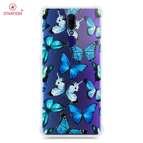 Oppo F11 Cover - O'Nation Butterfly Dreams Series - 9 Designs - Clear Phone Case - Soft Silicon Borders