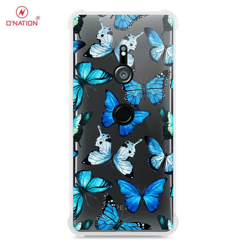 Sony Xperia XZ3 Cover - O'Nation Butterfly Dreams Series - 9 Designs - Clear Phone Case - Soft Silicon Borders