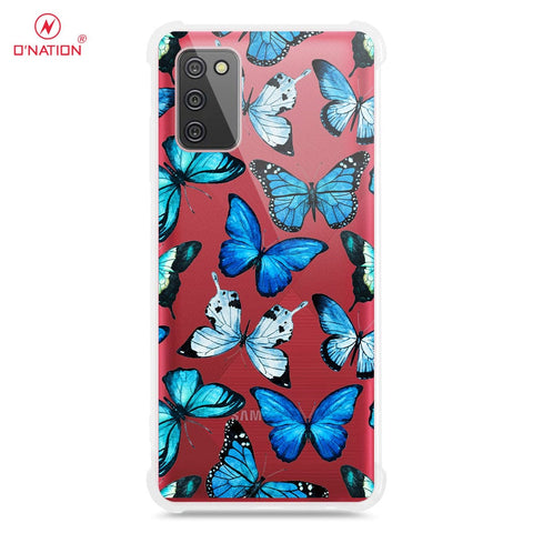 Samsung Galaxy A03s Cover - O'Nation Butterfly Dreams Series - 9 Designs - Clear Phone Case - Soft Silicon Borders