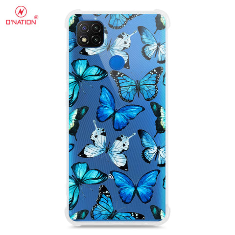 Xiaomi Redmi 9C Cover - O'Nation Butterfly Dreams Series - 9 Designs - Clear Phone Case - Soft Silicon Borders