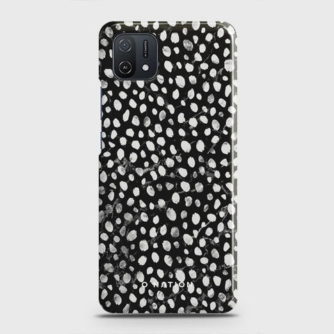 Oppo A16K Cover - Bold Dots Series - Matte Finish - Snap On Hard Case with LifeTime Colors Guarantee