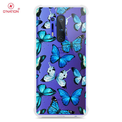 OnePlus 8 Pro Cover - O'Nation Butterfly Dreams Series - 9 Designs - Clear Phone Case - Soft Silicon Borders