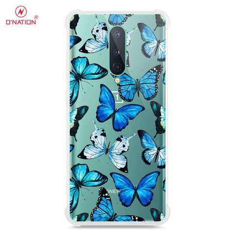 OnePlus 8 4G Cover - O'Nation Butterfly Dreams Series - 9 Designs - Clear Phone Case - Soft Silicon Borders