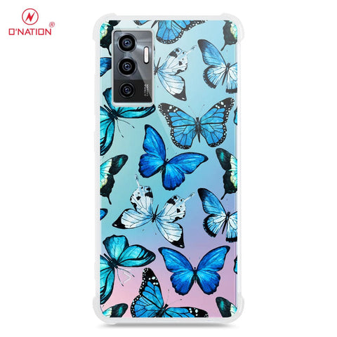 Vivo S10e Cover - O'Nation Butterfly Dreams Series - 9 Designs - Clear Phone Case - Soft Silicon Borders