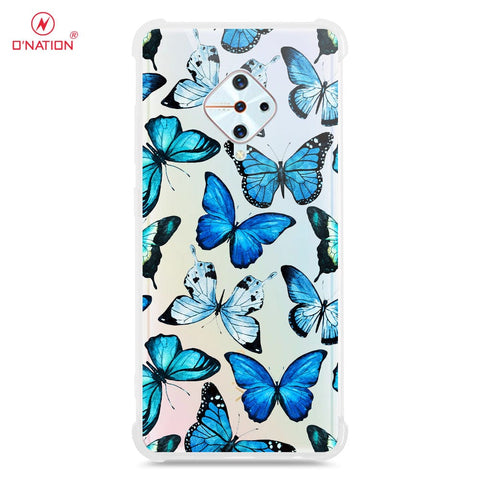 Vivo S1 Pro Cover - O'Nation Butterfly Dreams Series - 9 Designs - Clear Phone Case - Soft Silicon Bordersx