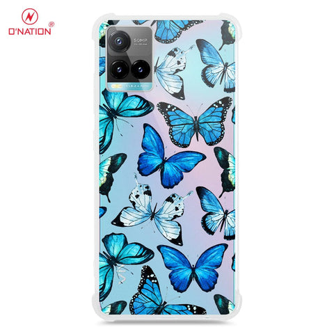 Vivo Y21s Cover - O'Nation Butterfly Dreams Series - 9 Designs - Clear Phone Case - Soft Silicon Borders