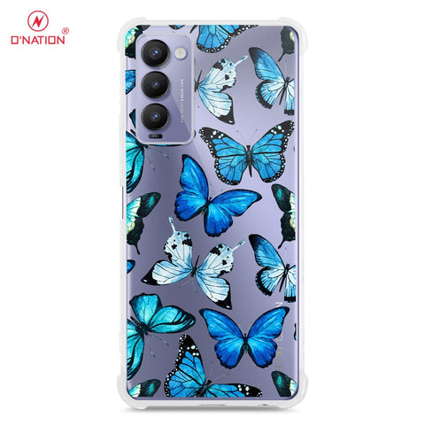 Tecno Camon 18T Cover - O'Nation Butterfly Dreams Series - 9 Designs - Clear Phone Case - Soft Silicon Borders