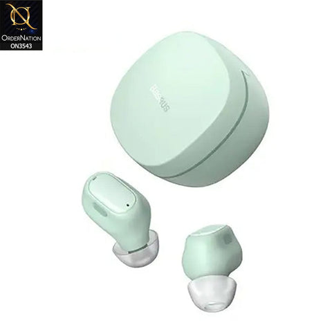 Baseus WM01 TWS Bluetooth 5.0 Headset Earphone - Green