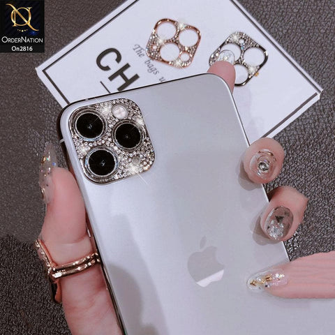 iPhone 12 Protector - New Diamond Rhinestones Inlaid Camera Lens Protective Film