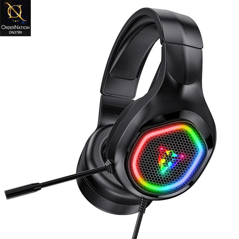 3D Stereo G500 Comfortable Noise Gaming Headphones Wired Game Headset with RGB LED Light With Mic ( Not Wireless/Bluetooth )