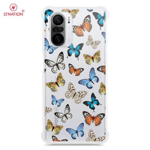 Xiaomi Redmi K40 Pro Cover - O'Nation Butterfly Dreams Series - 9 Designs - Clear Phone Case - Soft Silicon Borders