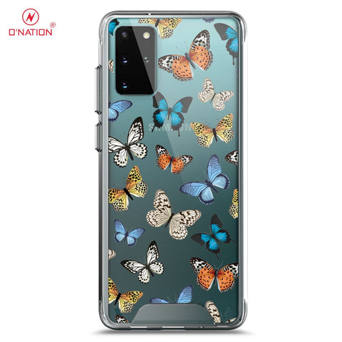 Samsung Galaxy S20 Plus Cover - O'Nation Butterfly Dreams Series - 9 Designs - Clear Phone Case - Soft Silicon Bordersx