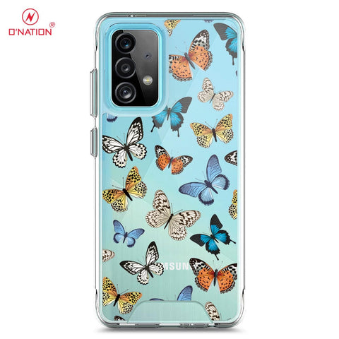 Samsung Galaxy A52 Cover - O'Nation Butterfly Dreams Series - 9 Designs - Clear Phone Case - Soft Silicon Borders