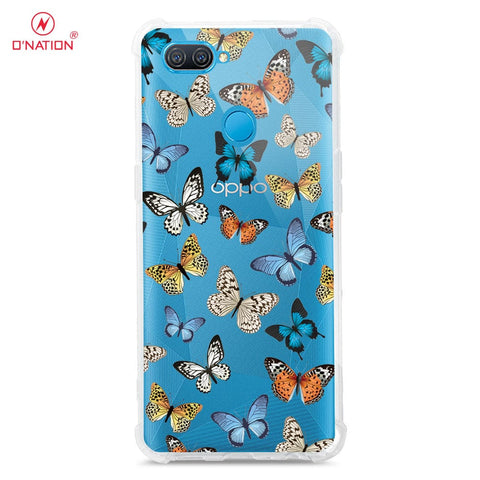 Oppo A5s Cover - O'Nation Butterfly Dreams Series - 9 Designs - Clear Phone Case - Soft Silicon Borders