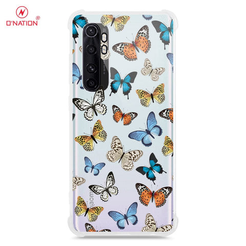 Xiaomi Mi Note 10 Lite Cover - O'Nation Butterfly Dreams Series - 9 Designs - Clear Phone Case - Soft Silicon Borders