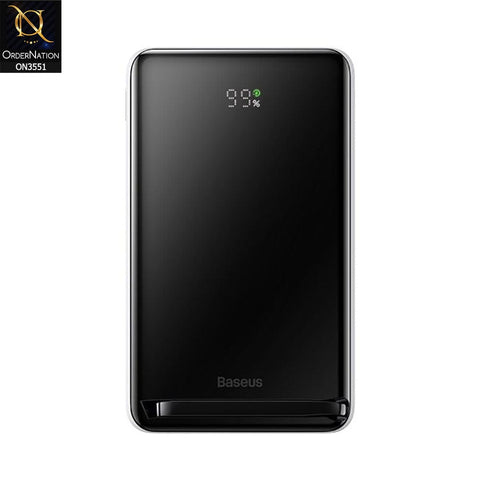 Baseus Magnetic Bracket Wireless 10,000mah Power Bank 20W - White