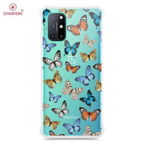 OnePlus 8T Cover - O'Nation Butterfly Dreams Series - 9 Designs - Clear Phone Case - Soft Silicon Borders