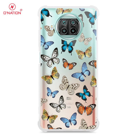 Xiaomi Mi 10T Lite Cover - O'Nation Butterfly Dreams Series - 9 Designs - Clear Phone Case - Soft Silicon Borders