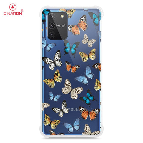 Samsung Galaxy S10 Lite Cover - O'Nation Butterfly Dreams Series - 9 Designs - Clear Phone Case - Soft Silicon Borders