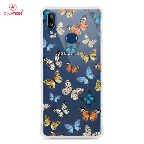 Samsung galaxy A10s Cover - O'Nation Butterfly Dreams Series - 9 Designs - Clear Phone Case - Soft Silicon Borders