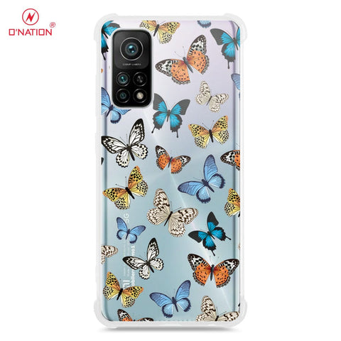 Xiaomi MI 10T Pro Cover - O'Nation Butterfly Dreams Series - 9 Designs - Clear Phone Case - Soft Silicon Borders