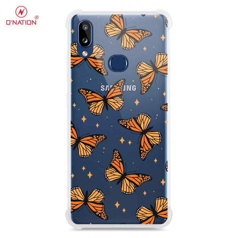 Samsung galaxy A10s Cover - O'Nation Butterfly Dreams Series - 9 Designs - Clear Phone Case - Soft Silicon Borders