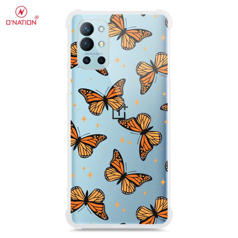 OnePlus 9R Cover - O'Nation Butterfly Dreams Series - 9 Designs - Clear Phone Case - Soft Silicon Borders