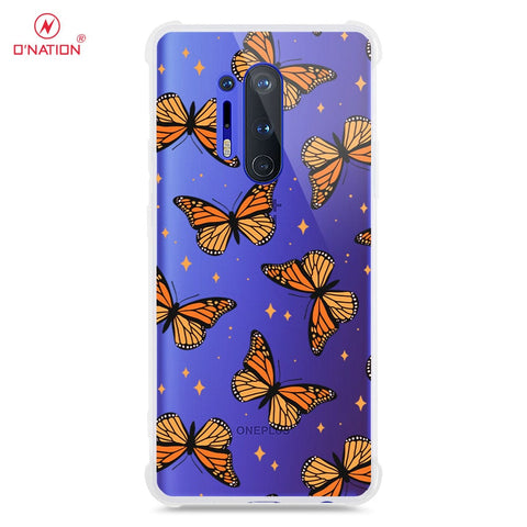 OnePlus 8 Pro Cover - O'Nation Butterfly Dreams Series - 9 Designs - Clear Phone Case - Soft Silicon Borders