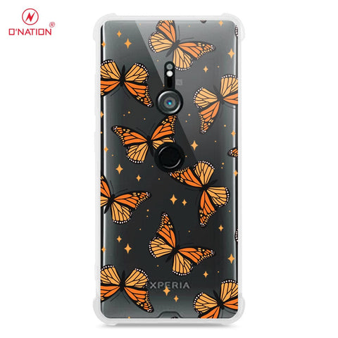 Sony Xperia XZ3 Cover - O'Nation Butterfly Dreams Series - 9 Designs - Clear Phone Case - Soft Silicon Borders