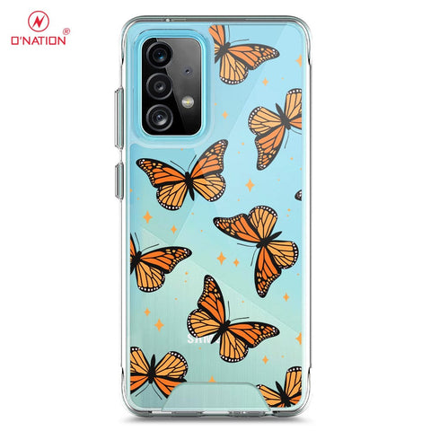 Samsung Galaxy A52 Cover - O'Nation Butterfly Dreams Series - 9 Designs - Clear Phone Case - Soft Silicon Borders