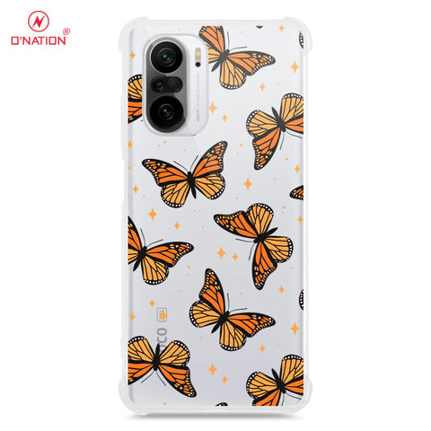 Xiaomi Redmi K40 Pro Cover - O'Nation Butterfly Dreams Series - 9 Designs - Clear Phone Case - Soft Silicon Borders