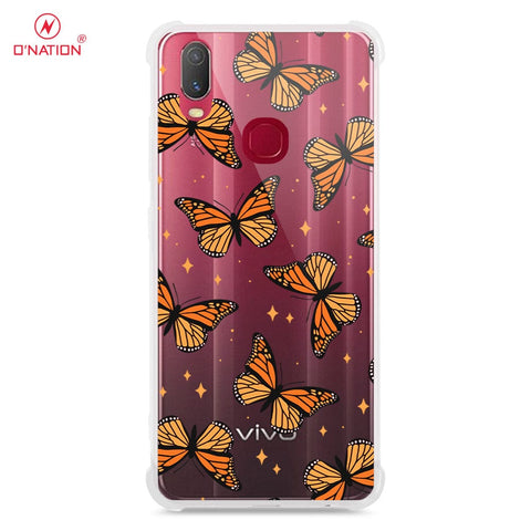 Vivo Y11 2019 Cover - O'Nation Butterfly Dreams Series - 9 Designs - Clear Phone Case - Soft Silicon Borders