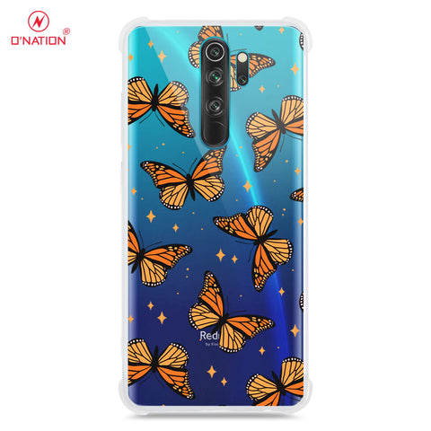 Xiaomi Redmi Note 8 Pro Cover - O'Nation Butterfly Dreams Series - 9 Designs - Clear Phone Case - Soft Silicon Borders