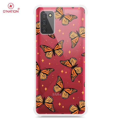 Samsung Galaxy A03s Cover - O'Nation Butterfly Dreams Series - 9 Designs - Clear Phone Case - Soft Silicon Borders