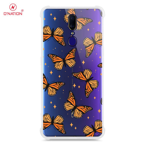 Oppo F11 Cover - O'Nation Butterfly Dreams Series - 9 Designs - Clear Phone Case - Soft Silicon Borders