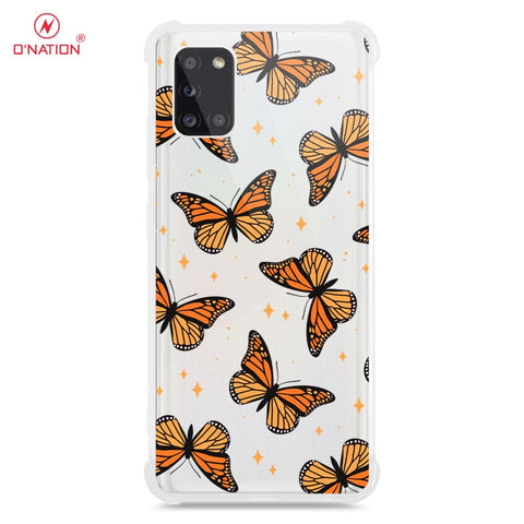 Samsung Galaxy A31 Cover - O'Nation Butterfly Dreams Series - 9 Designs - Clear Phone Case - Soft Silicon Bordersx