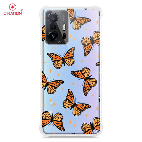 Xiaomi 11T Cover - O'Nation Butterfly Dreams Series - 9 Designs - Clear Phone Case - Soft Silicon Borders