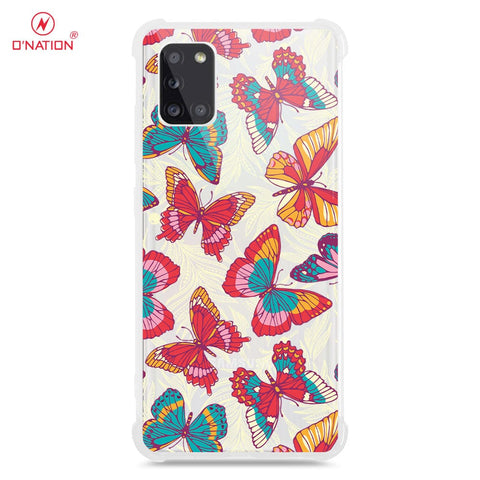 Samsung Galaxy A31 Cover - O'Nation Butterfly Dreams Series - 9 Designs - Clear Phone Case - Soft Silicon Bordersx